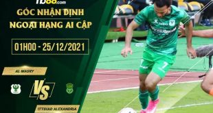 Kèo nhà cái Al Masry vs Ittihad Alexandria