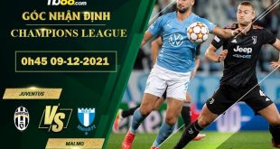 Soi kèo nhận định Juventus vs Malmo