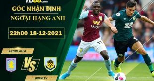 Kèo thơm Aston Villa vs Burnley