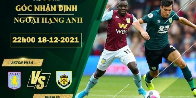 Kèo thơm Aston Villa vs Burnley