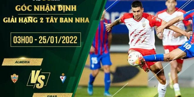 Kèo hôm nay Almeria vs Eibar