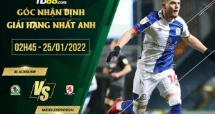 Kèo hot Blackburn vs Middlesbrough