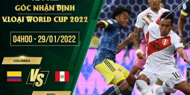 Soi kèo thơm Colombia vs Peru