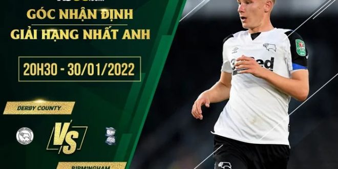 Kèo thơm Derby County vs Birmingham
