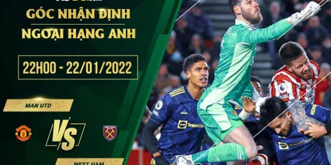 Kèo thơm Man Utd vs West Ham