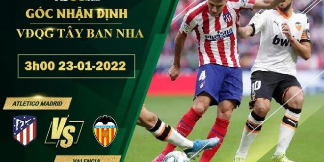 Kèo hôm nay Atletico Madrid vs Valencia