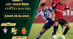 Kèo thơm Eibar vs Mallorca
