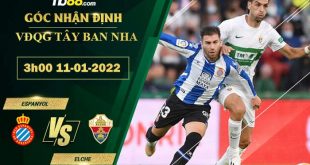 Kèo hot Espanyol vs Elche