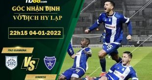 Kèo nhà cái Pas Giannina vs Ionikos