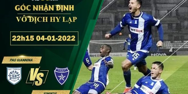 Kèo nhà cái Pas Giannina vs Ionikos
