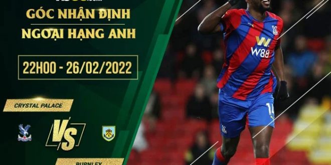 Kèo tối nay Crystal Palace vs Burnley