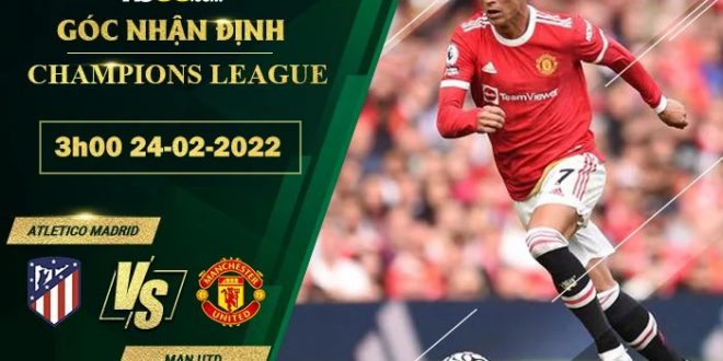 Kèo hot Atletico Madrid vs Man Utd