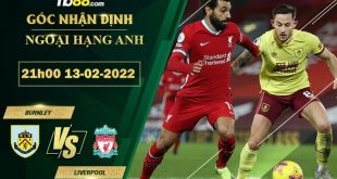 Kèo tối nay Burnley vs Liverpool