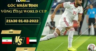 Soi kèo nhà cái Iran vs UAE