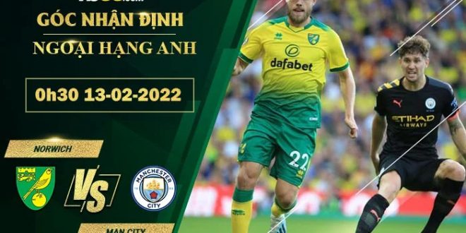 Kèo hot Norwich vs Man City