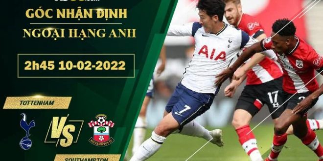 Kèo hôm nay Tottenham vs Southampton
