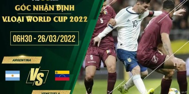 Soi kèo hôm nay Argentina vs Venezuela