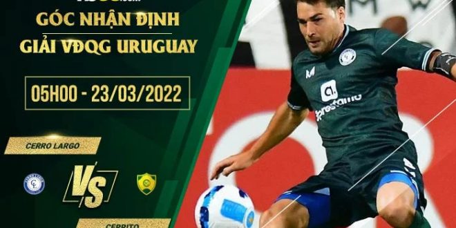 Kèo tối nay Cerro Largo vs Cerrito