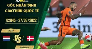 Kèo thơm Hà Lan vs Đan Mạch