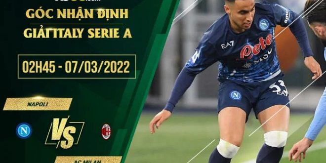 Kèo Napoli vs AC Milan