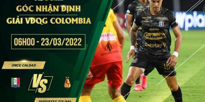 Kèo tối nay Once Caldas vs Deportes Tolima
