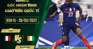 Soi kèo hôm nay Pháp vs Bờ Biển Ngà