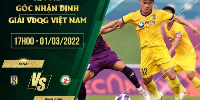Soi kèo tối nay SLNA vs Bình Định