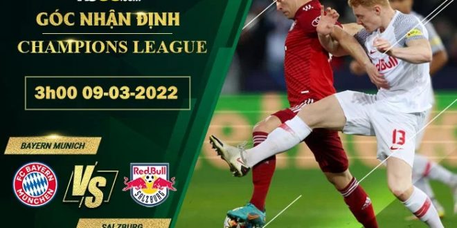 Kèo thơm Bayern Munich vs Salzburg