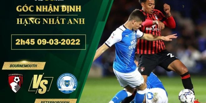Kèo hot Bournemouth vs Peterborough