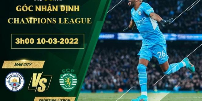 Kèo nhà cái Man City vs Sporting Lisbon