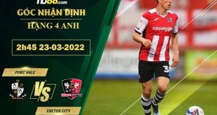 Kèo nhà cái Port Vale vs Exeter City
