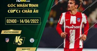 Soi kèo hot Atletico Madrid vs Man City