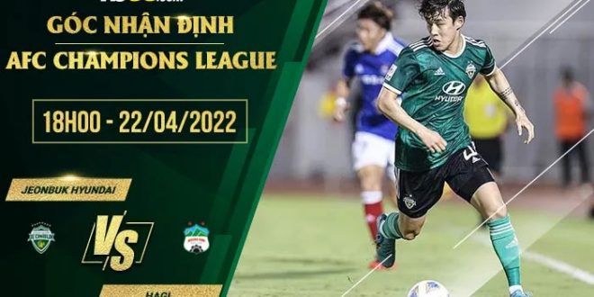 Kèo hôm nay Jeonbuk vs HAGL