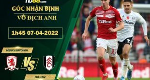 Soi kèo nhà cái  Middlesbrough vs Fulham