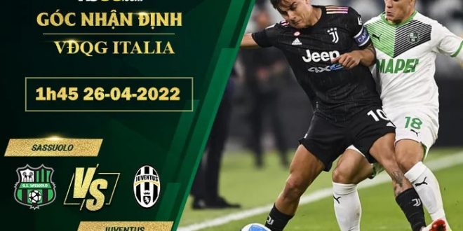 Kèo hôm naySassuolo vs Juventus