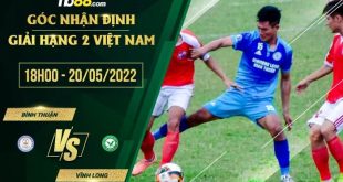 Kèo thơm Bình Thuận vs Vĩnh Long