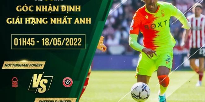 Kèo thơm Nottingham Forest vs Sheffield United