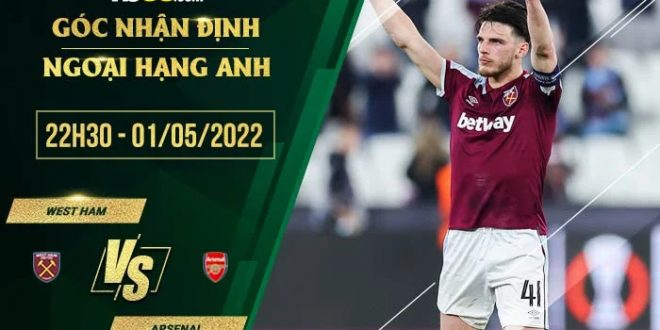 Kèo hôm nay West Ham vs Arsenal