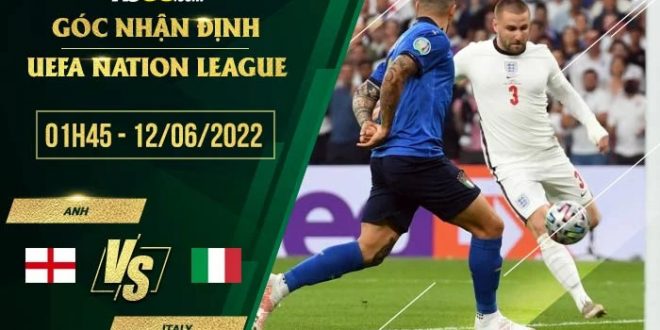 Nhận định kèo Anh vs Italia
