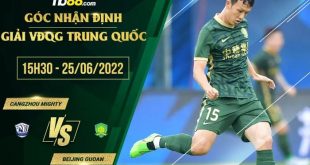 Kèo nhà cái Cangzhou Mighty vs Beijing Guoan