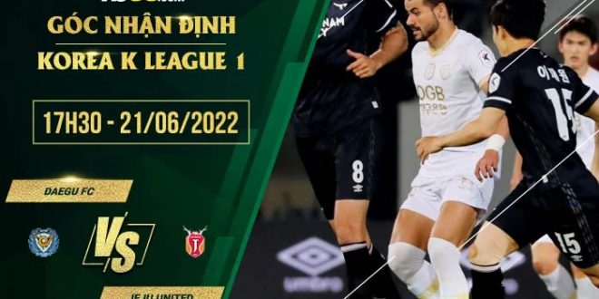 Kèo Daegu FC vs Jeju United