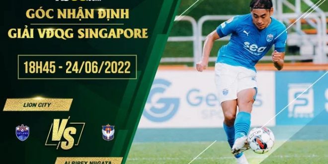 Soi kèo nhà cái Lion City vs Albirex Niigata