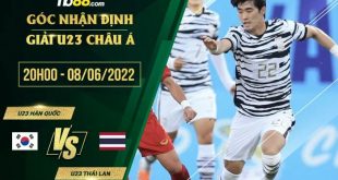 Kèo thơm U23 Hàn Quốc vs U23 Thái Lan