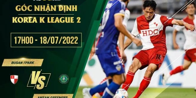 Kèo nhà cái Busan I'Park vs Ansan Greeners