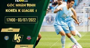 Kèo Daegu vs Suwon FC
