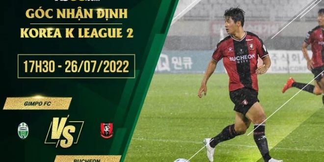 Kèo thơm Gimpo FC vs Bucheon