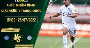 Kèo thơm Kunshan FC vs Shijiazhuang