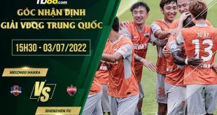 Kèo Meizhou Hakka vs Shenzhen FC