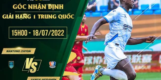 Soi kèo hôm nay Nantong Zhiyun vs Jiangxi Beidamen