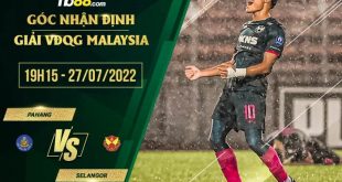 Kèo hot Pahang vs Selangor
